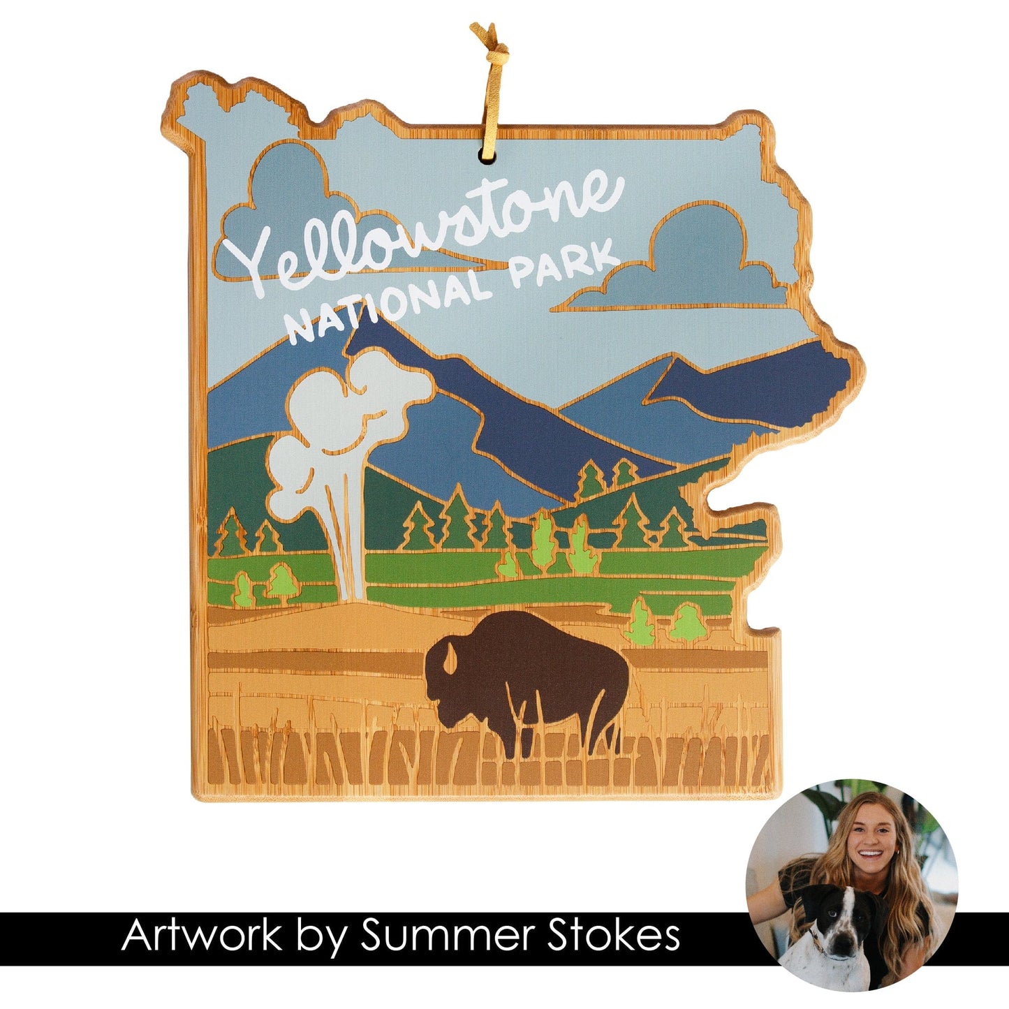 Yellowstone Cutting Board