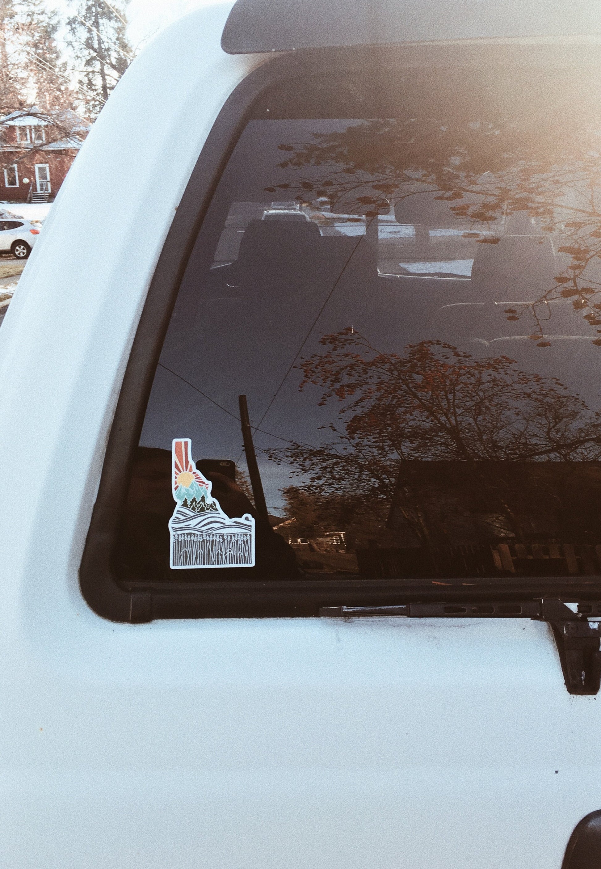 Idaho Durable Sticker | High Quality Bumper Sticker | United States Vinyl Decal | Weatherproof Sticker | Water Bottle Sticker | 4"
